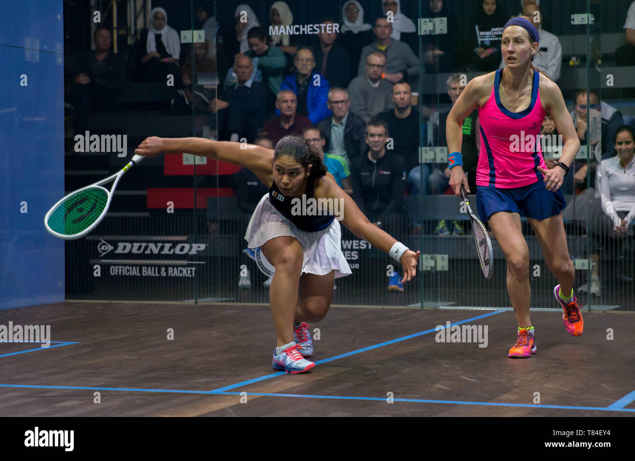 National Squash Centre, Manchester, UK. 10th May, 2019. Manchester Open