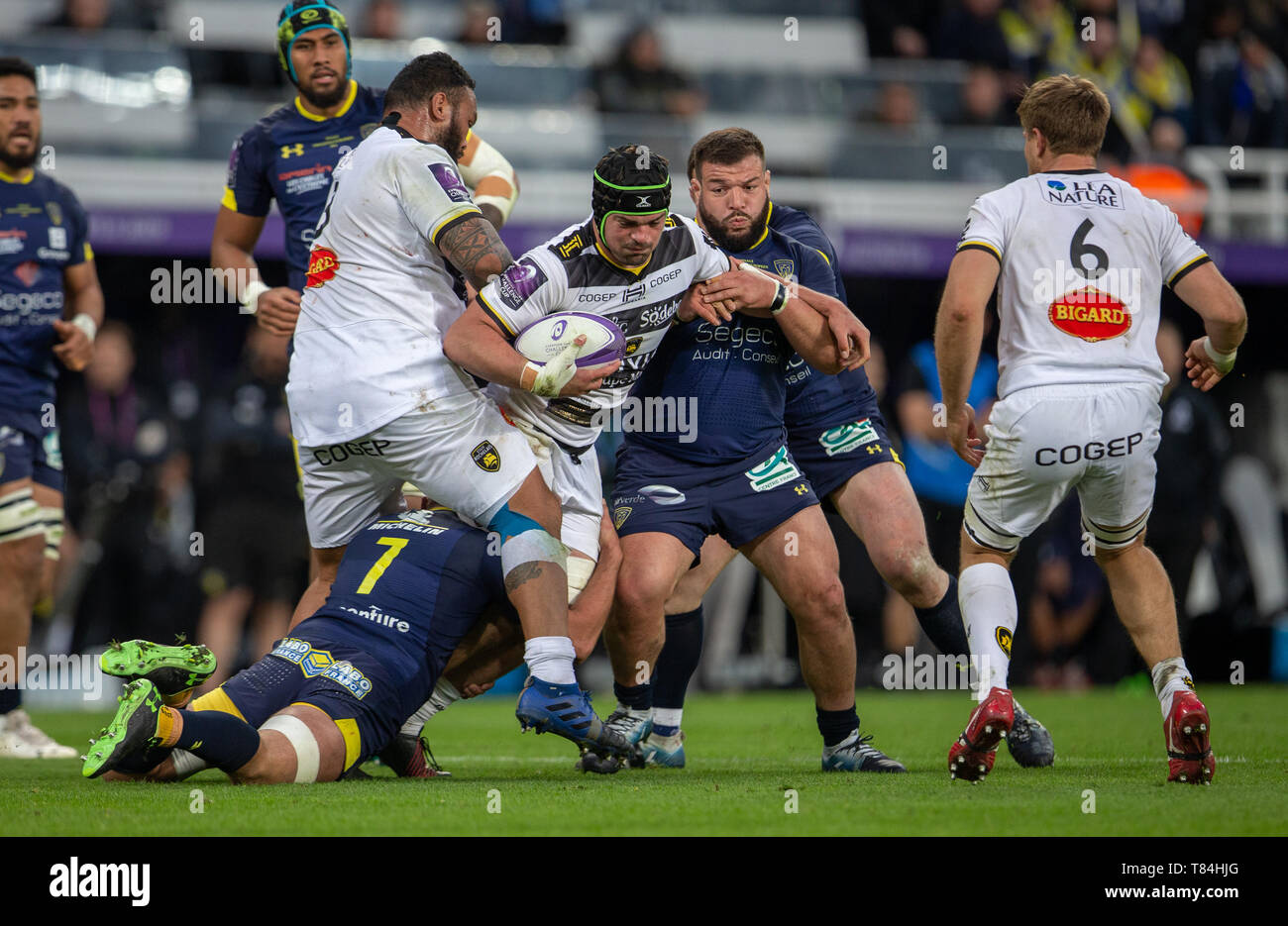St James Park Newcastle Uk 10th May 2019 European Challenge Cup Rugby Final Asm Clermont Auvergne