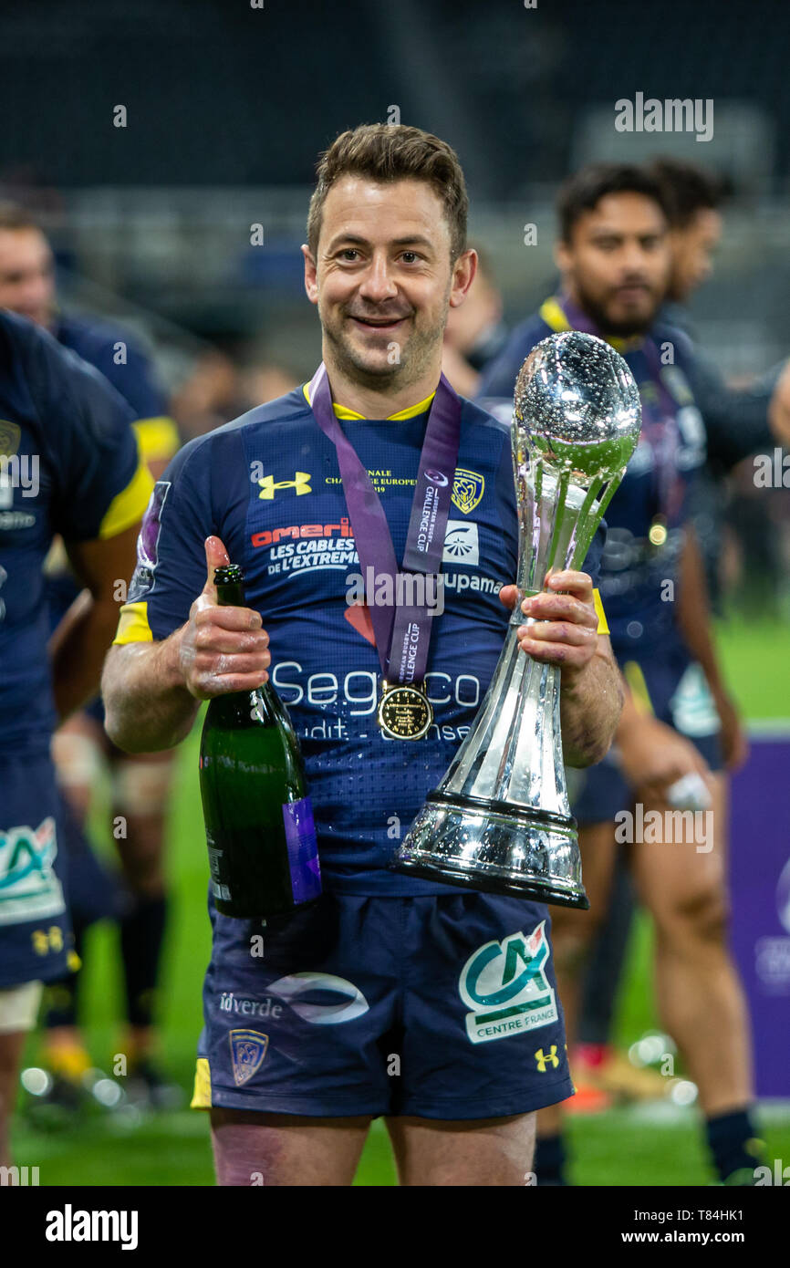 St James Park Newcastle Uk 10th May 2019 European Challenge Cup Rugby Final Asm Clermont Auvergne