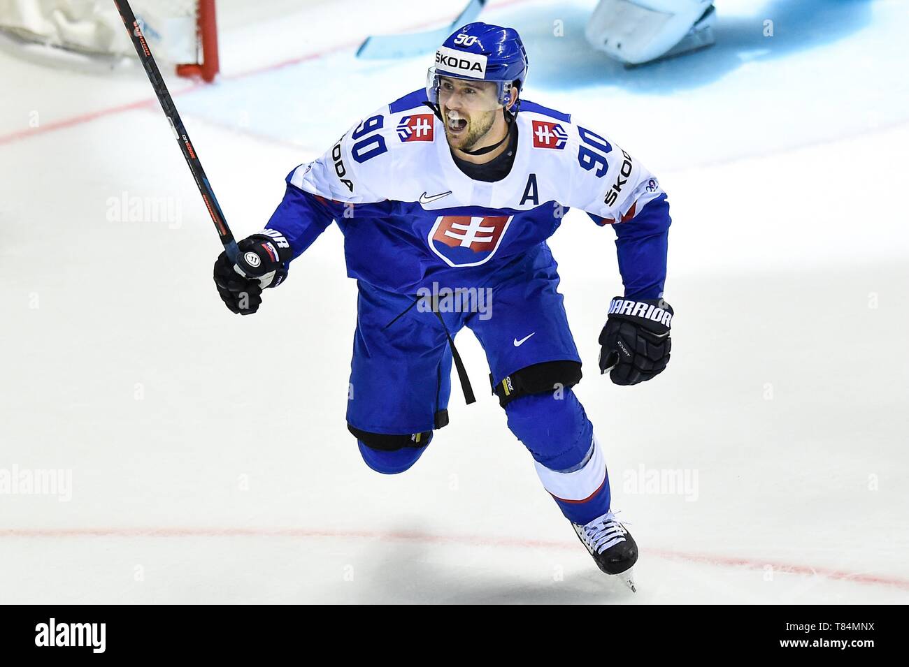 Kosice Slovakia 10th May 2019 Tomas Tatar Of Slovakia Celebrates Scoring During The 2019 Iihf Ice
