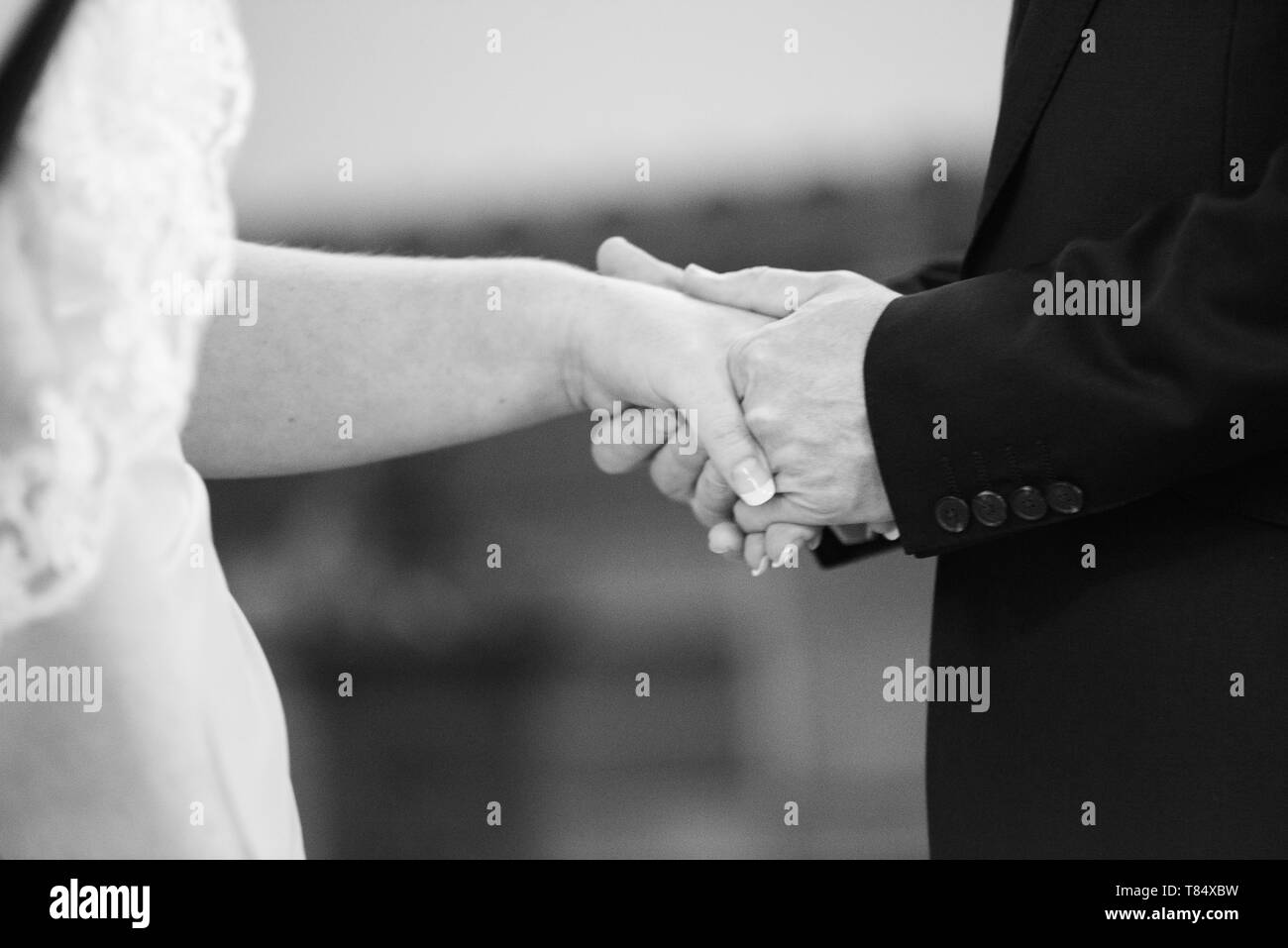 Uk wedding ceremony Stock Photo
