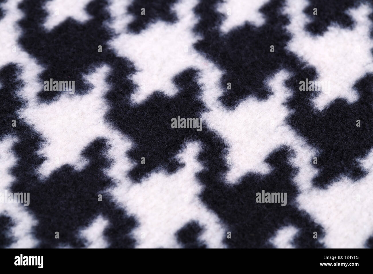 Black and white fabric background closeup picture Stock Photo - Alamy