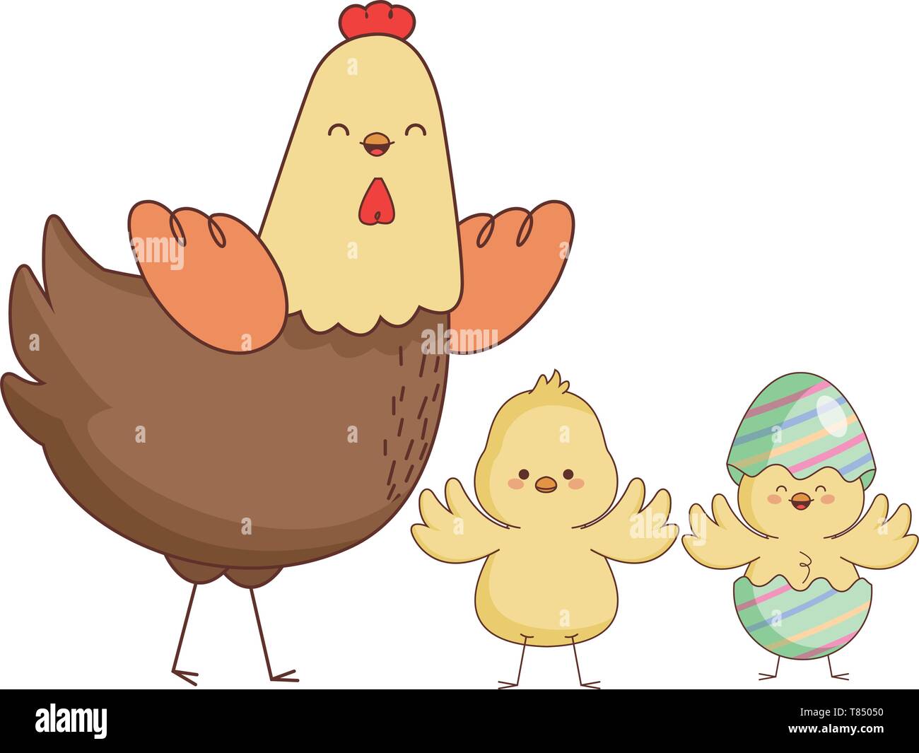 Happy farm animals cartoon Stock Vector Image & Art - Alamy