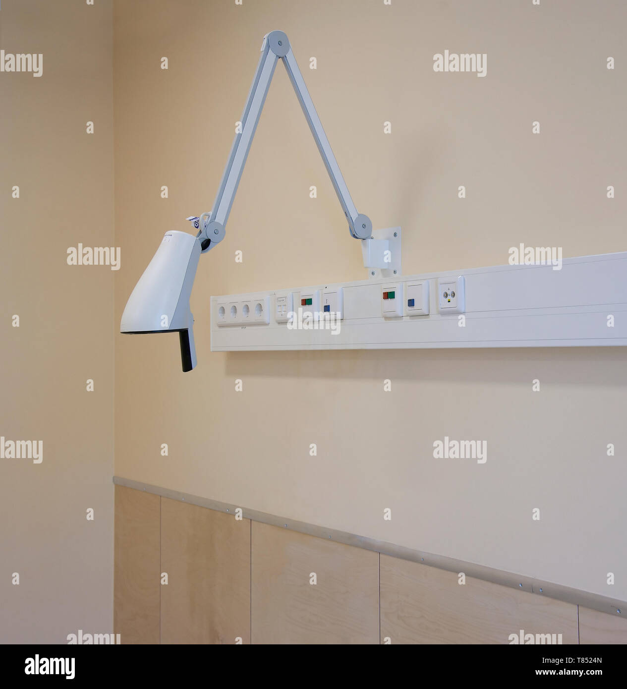 Hospital Bed Lamp Stock Photo Alamy