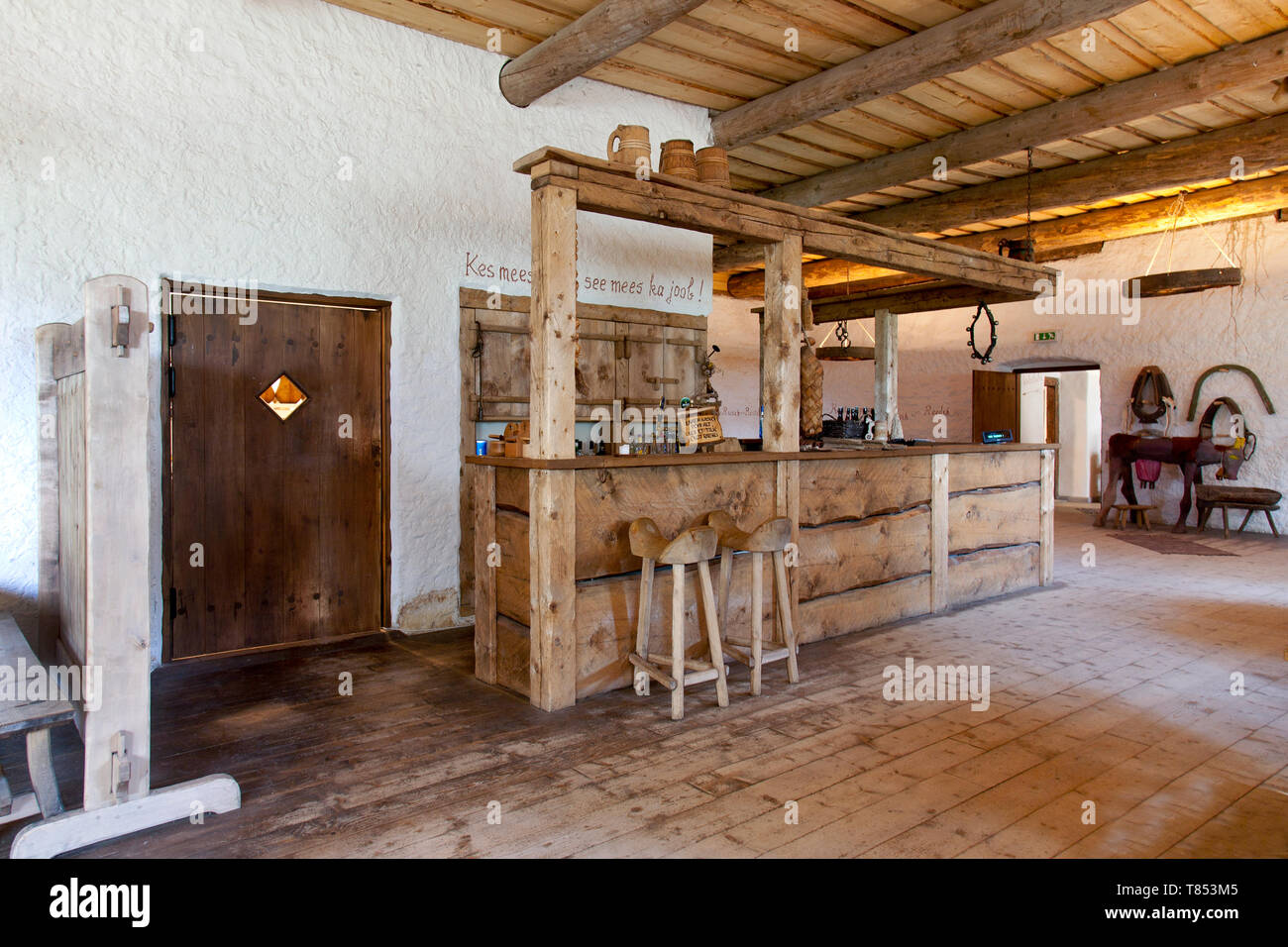 Old Inn Bar Stock Photo - Alamy