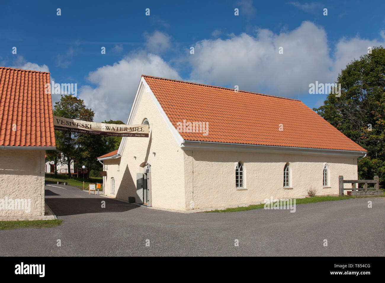 Banner building buildings hi-res stock photography and images - Alamy