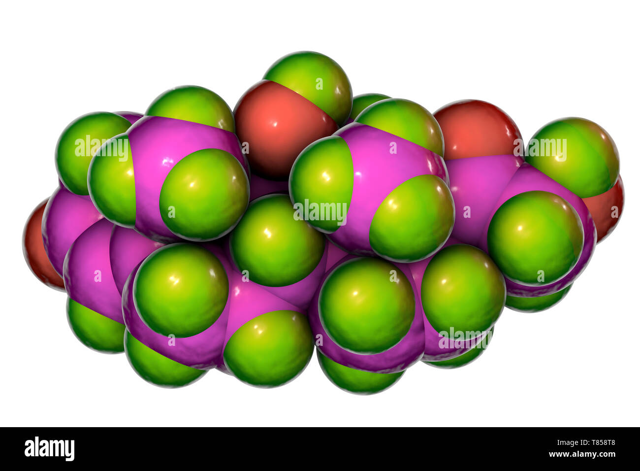 Cortisol, molecular model Stock Photo - Alamy
