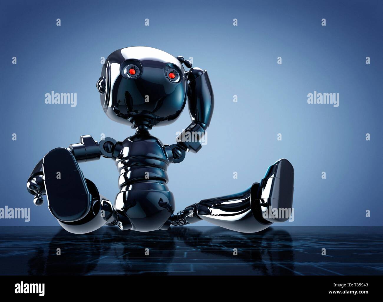 Ai robot artwork hi-res stock photography and images - Alamy