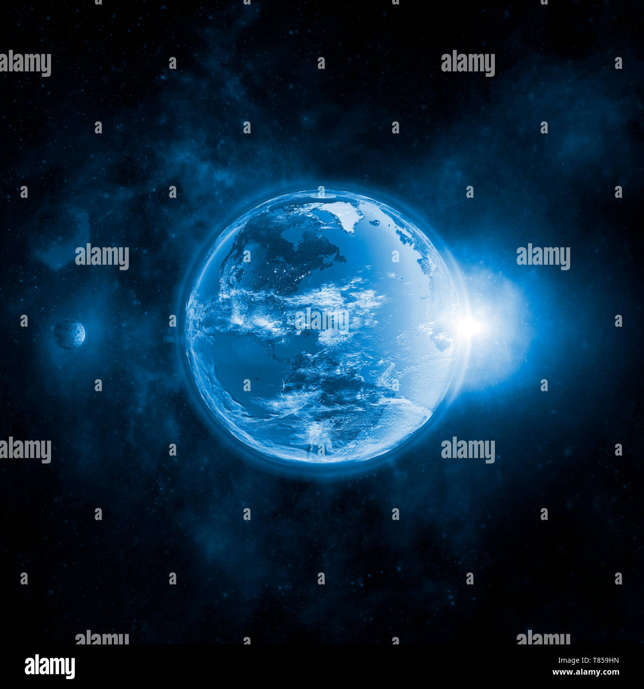 Atmosphere and earth hi-res stock photography and images - Alamy