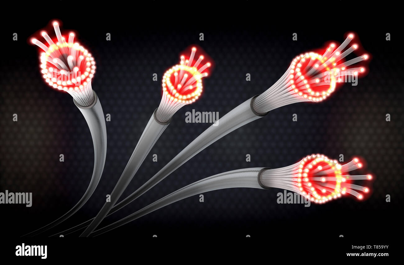 Fibre optic cable communication hi-res stock photography and images - Alamy