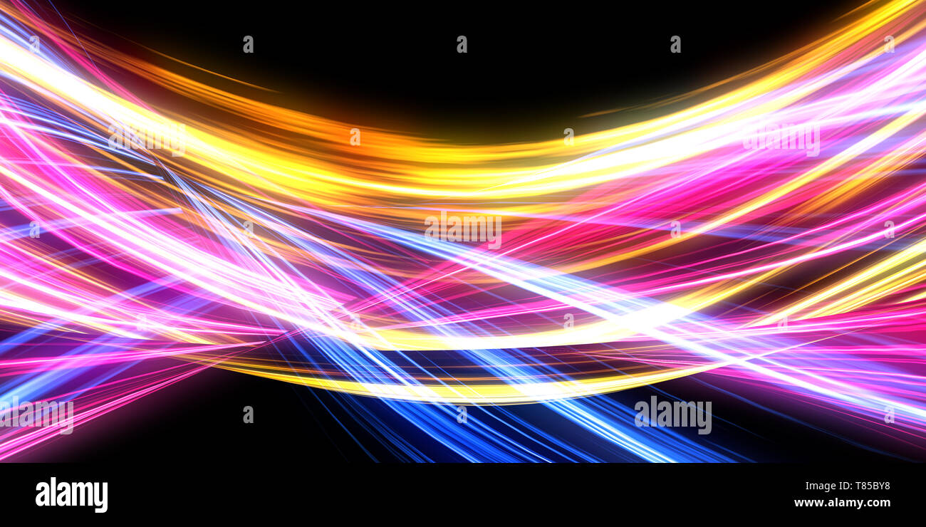 Abstract Light Background Concept with Pulsating Energy Stock Photo - Alamy