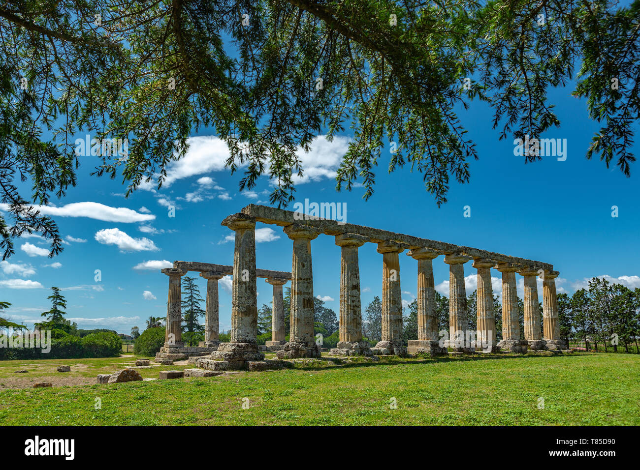 sanctuary of Hera (tavole Palatine), Metaponto. Basilicata Italy Stock Photo