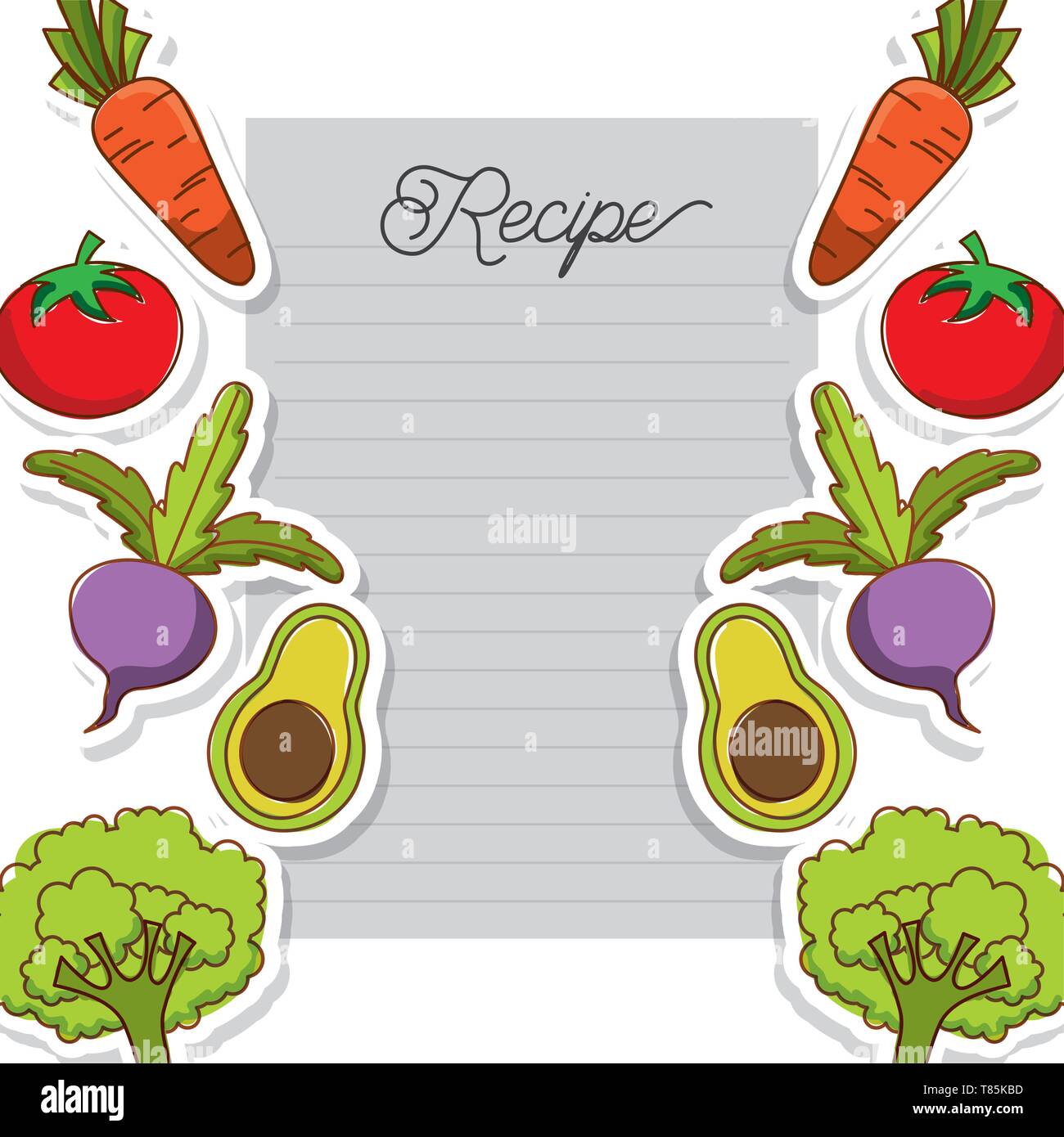 vegan food design Stock Vector Image & Art - Alamy