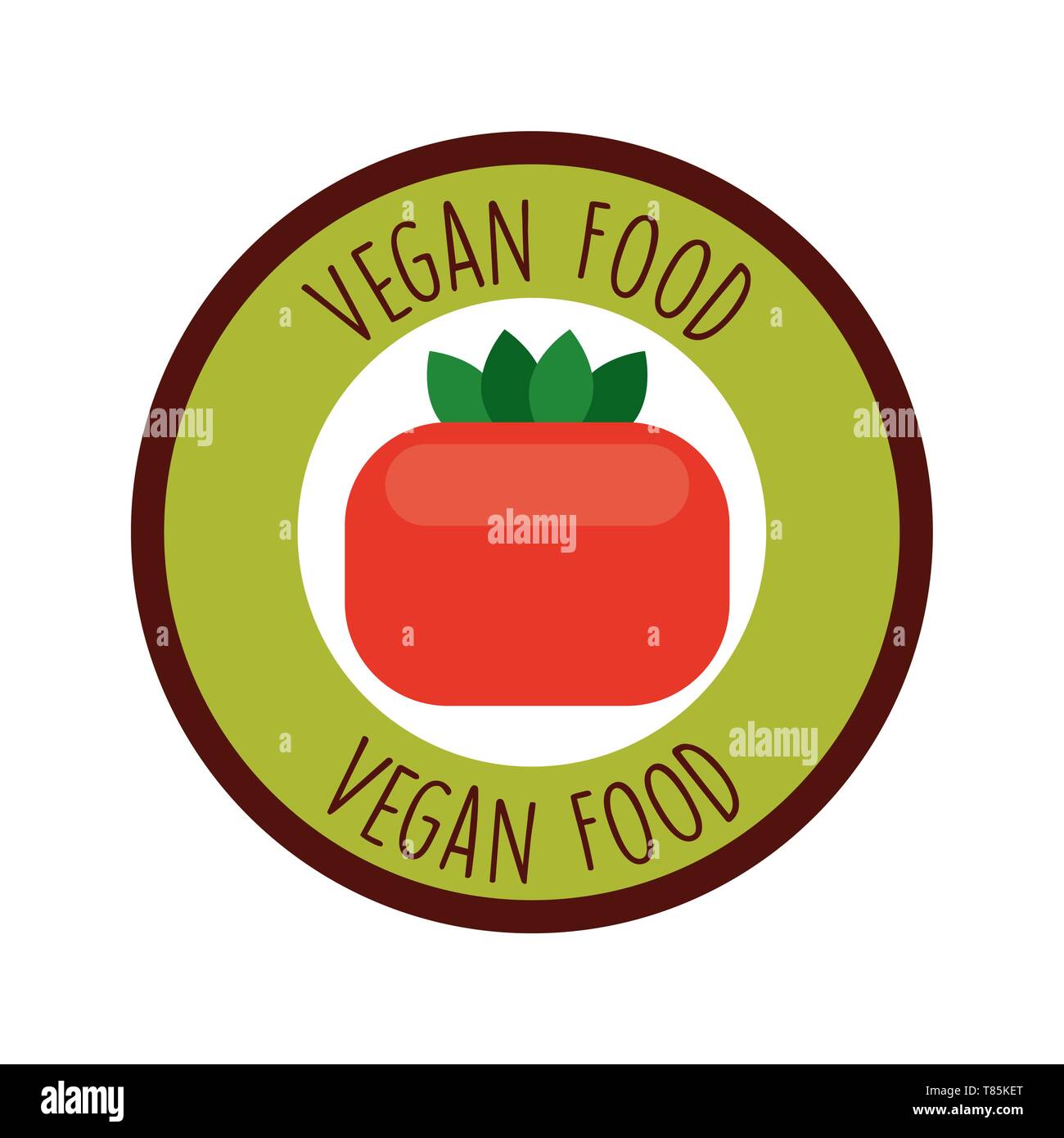 vegan food design Stock Vector Image & Art - Alamy
