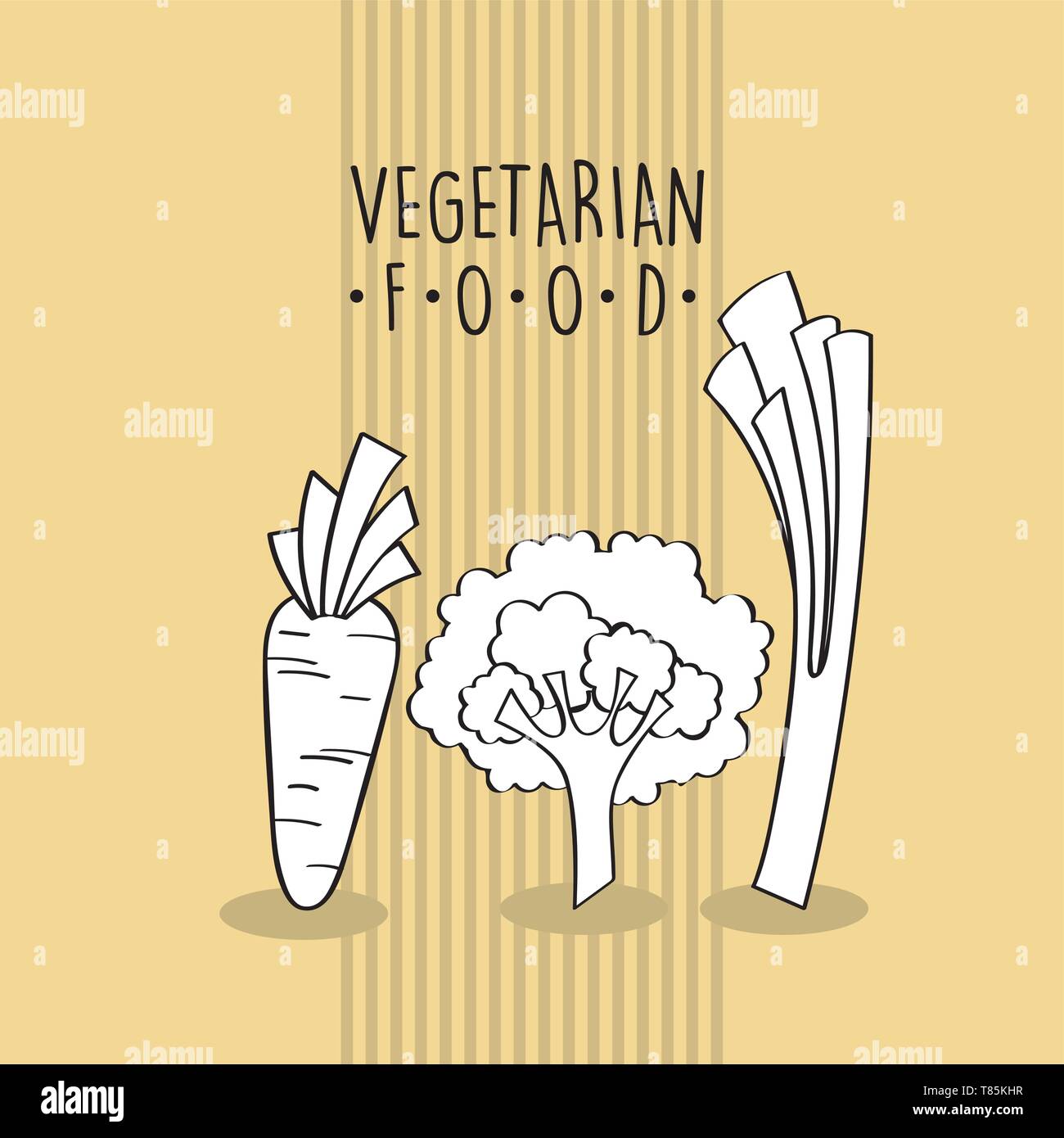 vegan food design Stock Vector Image & Art - Alamy