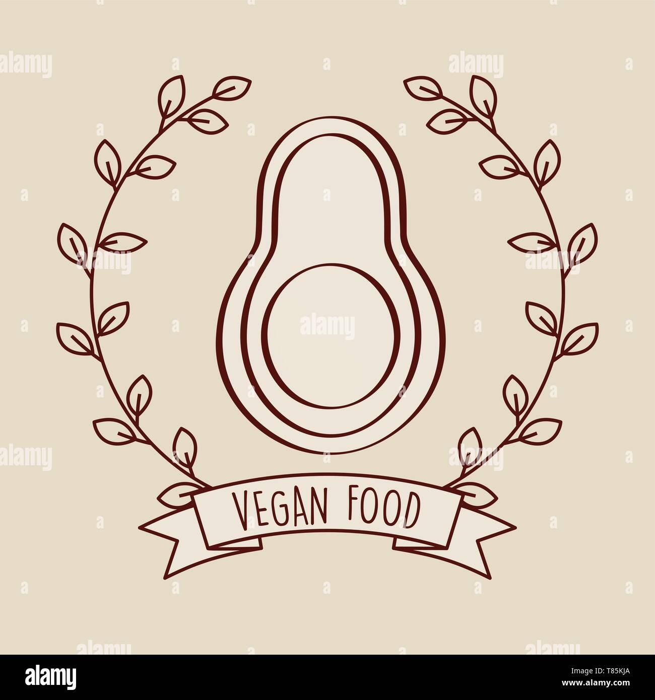 vegan food design Stock Vector Image & Art - Alamy