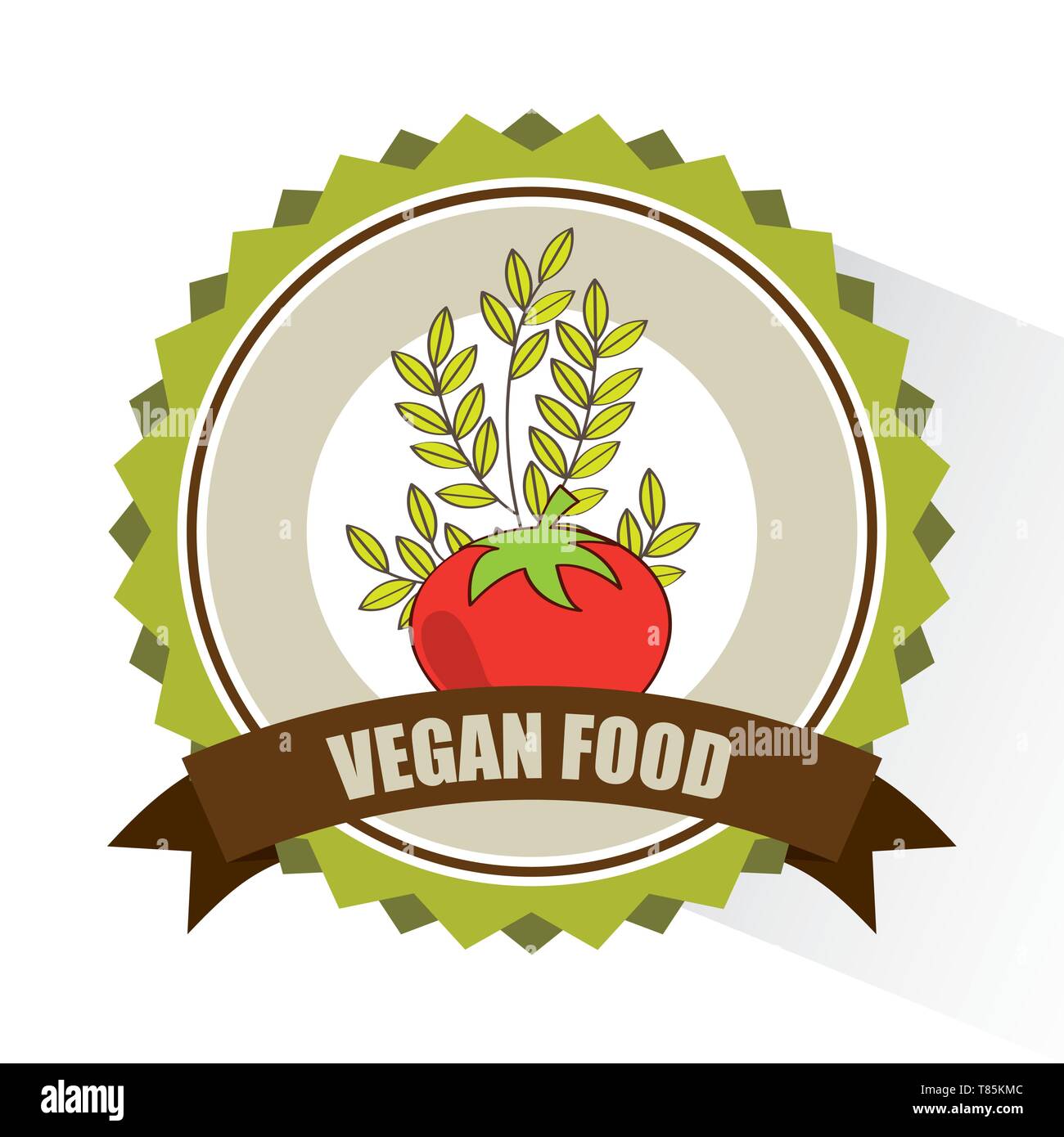 vegan food design Stock Vector Image & Art - Alamy