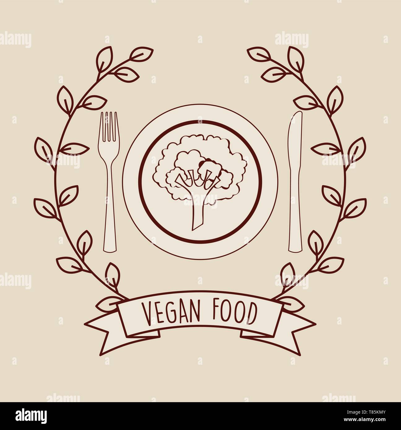 vegan food design Stock Vector Image & Art - Alamy