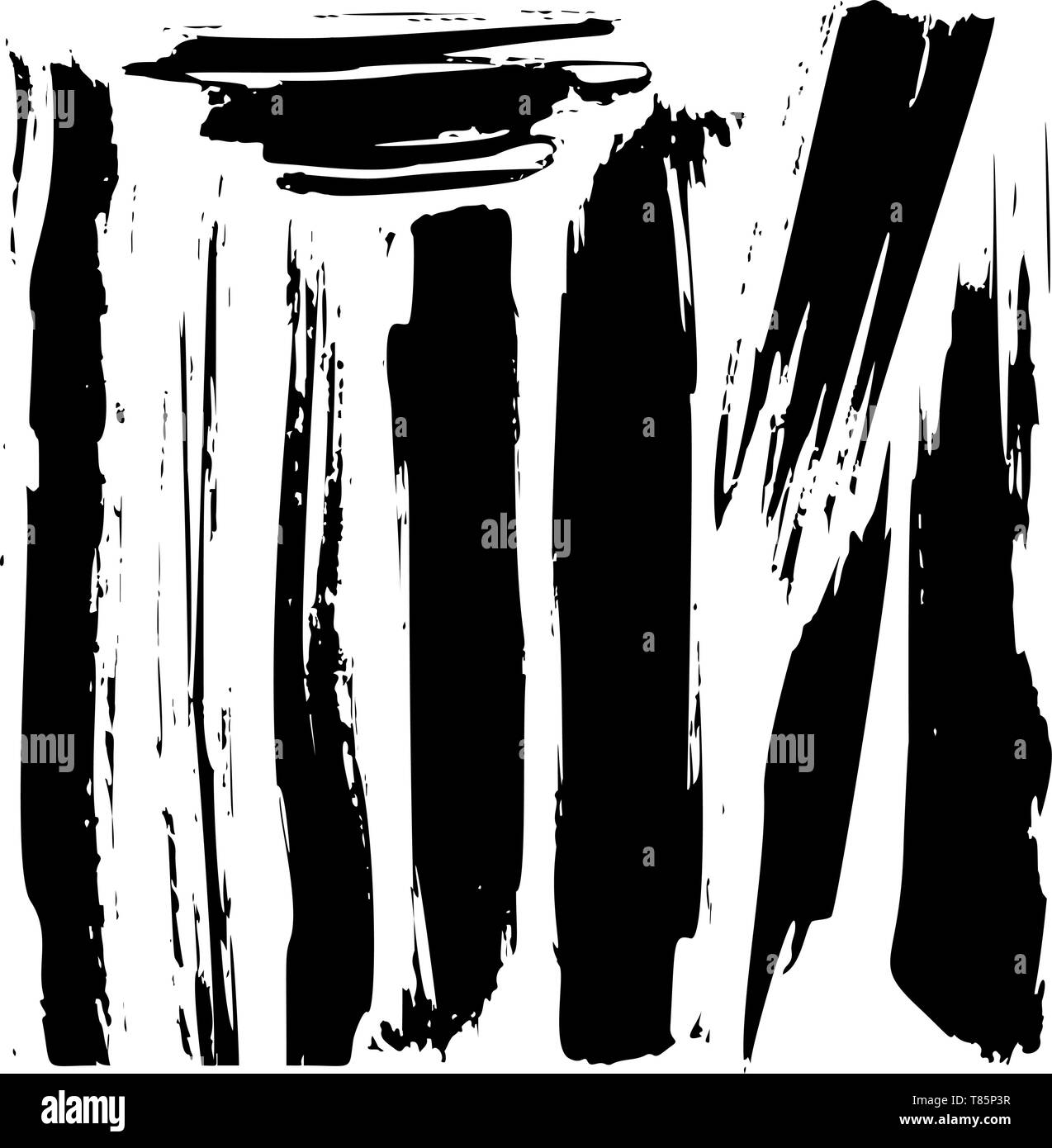 Set of black grunge ink blobs - vector Stock Vector Image & Art - Alamy