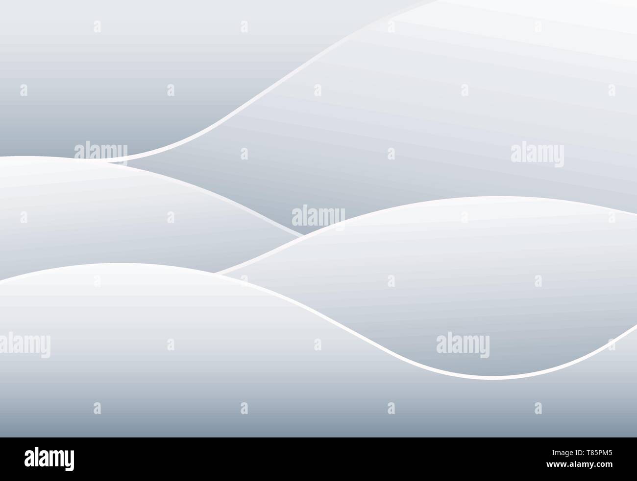 Abstract beautiful white gradient background Stock Vector