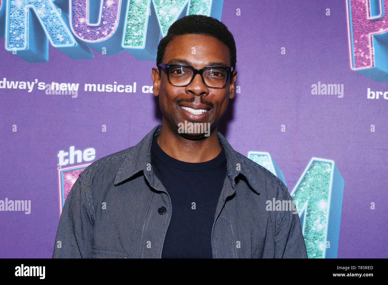 Ryan Murphy hosts a special performance of The Prom to benefit Hetrick Martin, GLAAD, and The Trevor Project at the Longacre Theatre - Arrivals.  Featuring: Michael Benjamin Washington Where: New York, New York, United States When: 10 Apr 2019 Credit: Joseph Marzullo/WENN.com Stock Photo