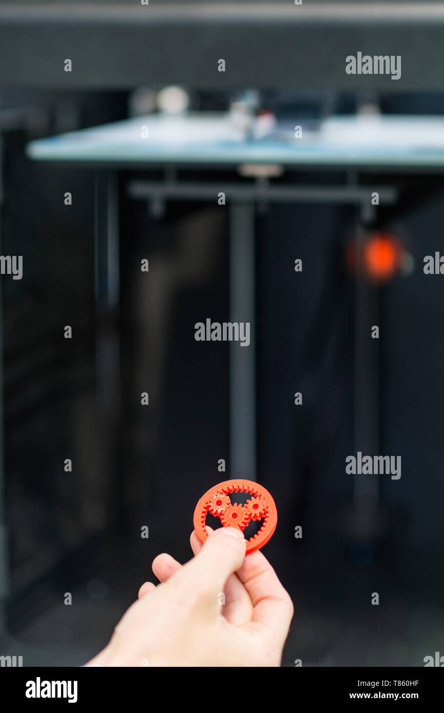3d Printed Object Stock Photo Alamy
