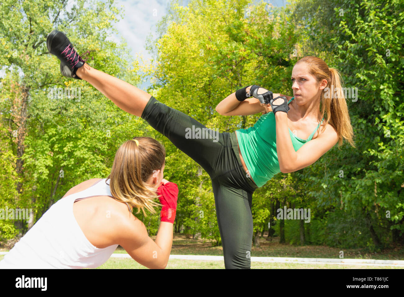 Martial arts kickboxing hires stock photography and images Alamy