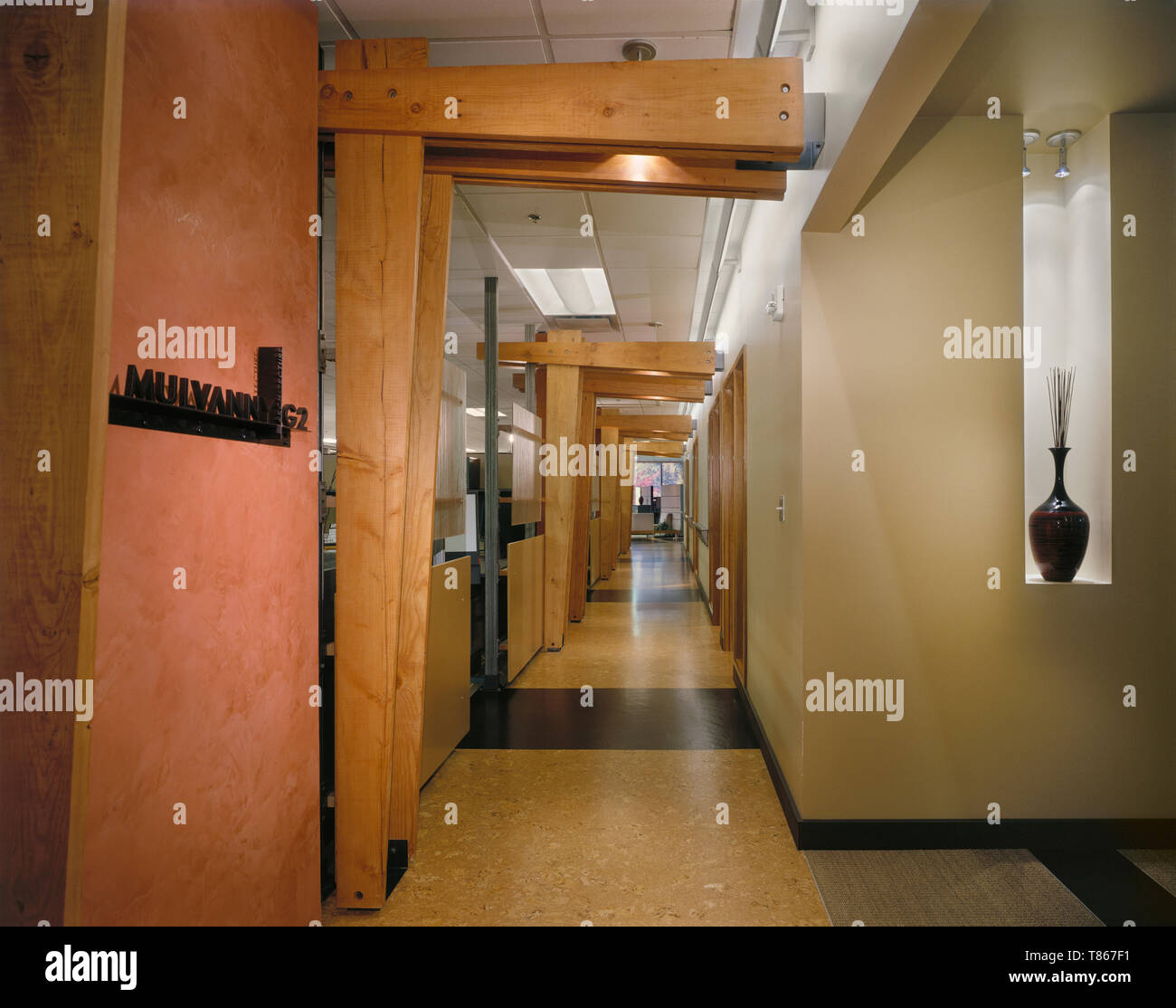 Business Office Hallway Stock Photo - Alamy