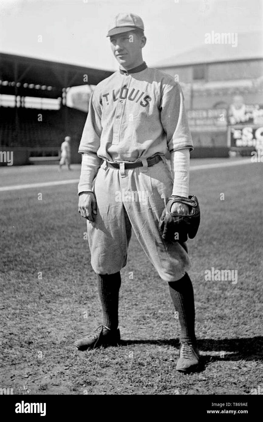 Del Pratt, St. Louis Browns, 1912. Stock Photo