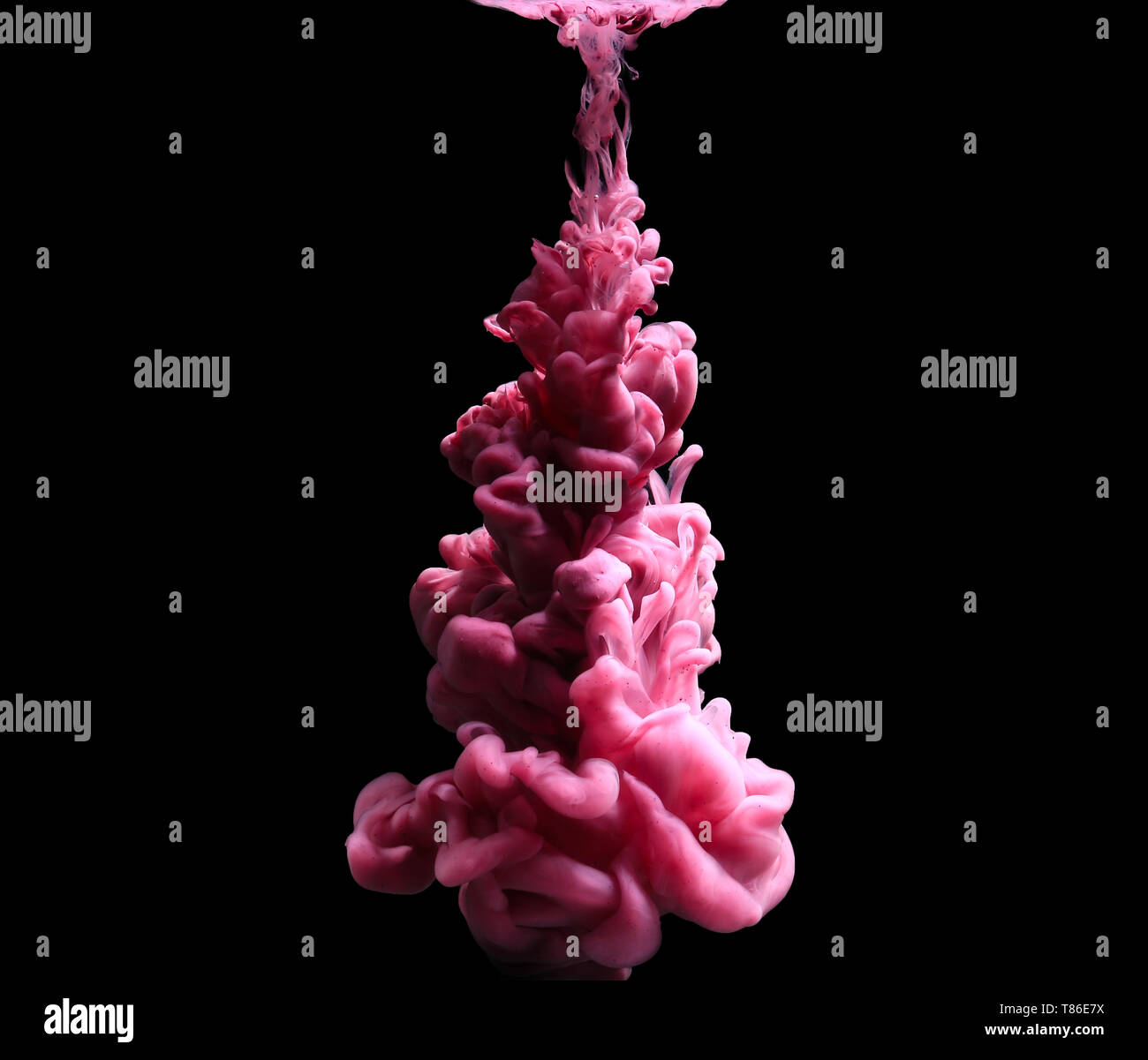 Dark pink paint splash background hi-res stock photography and images ...