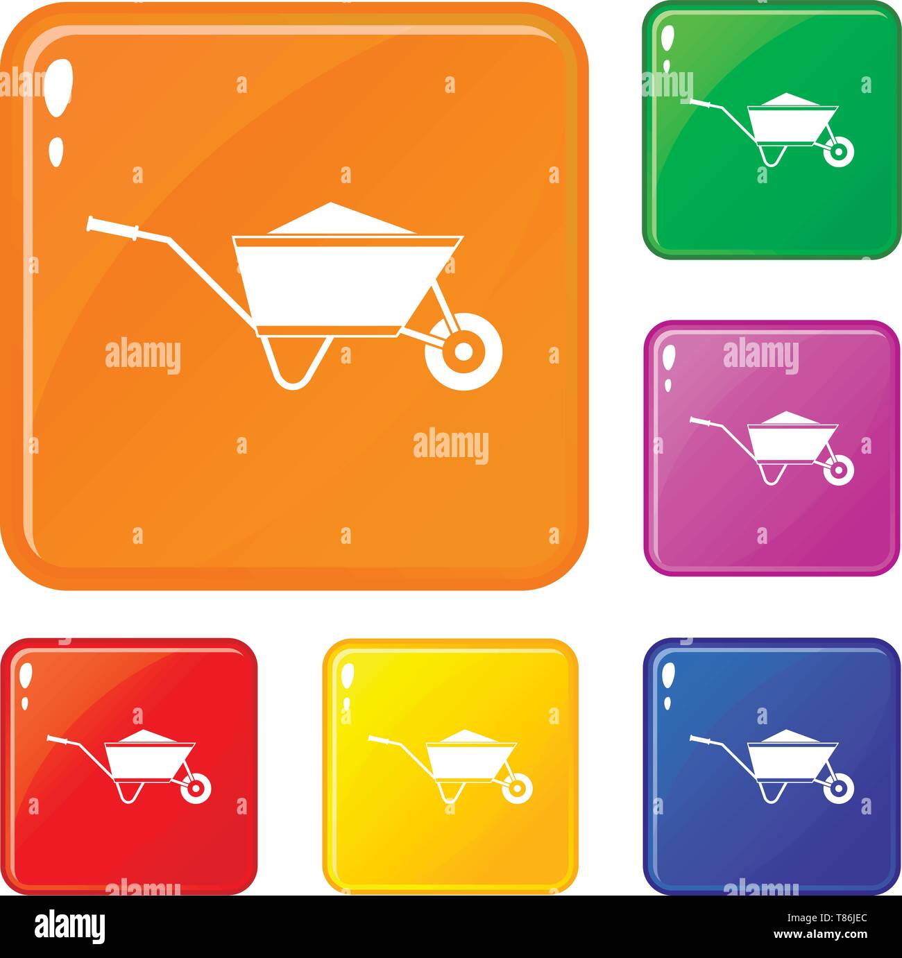 Spring yardwork Stock Vector Images - Alamy