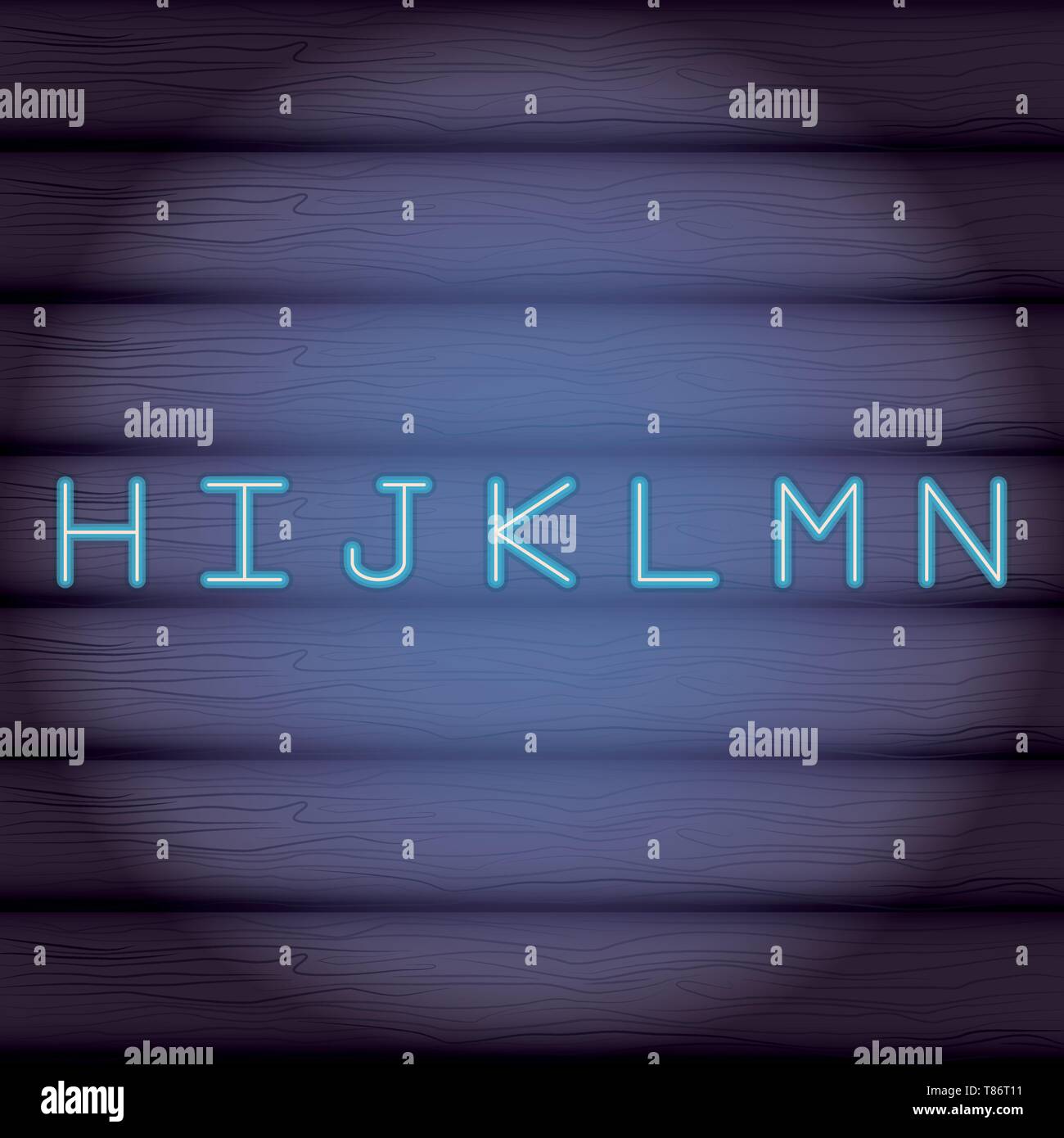 Fhe Lettering Neon Color letters font neon Stock Vector Image & Art - Alamy