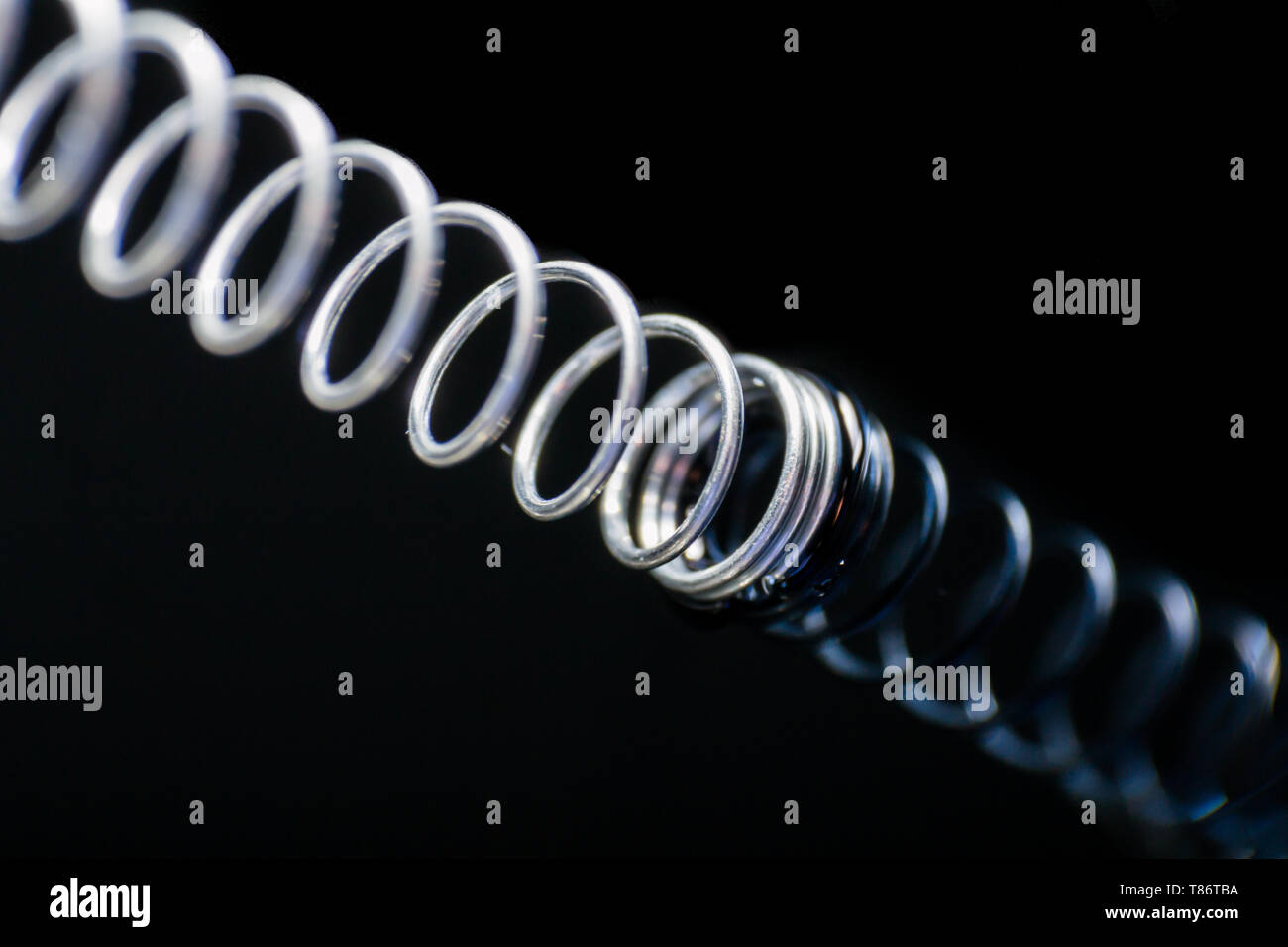 pen spring macro for abstract background Stock Photo - Alamy