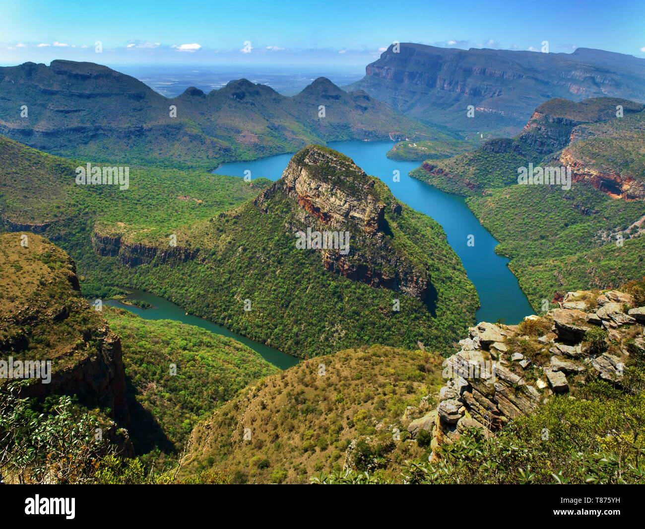 South Africa Mpumalanga Blyde River Canyon Nature Reserve The Three South Africa Mpumalanga Blyde River Canyon Nature Reserve The Three