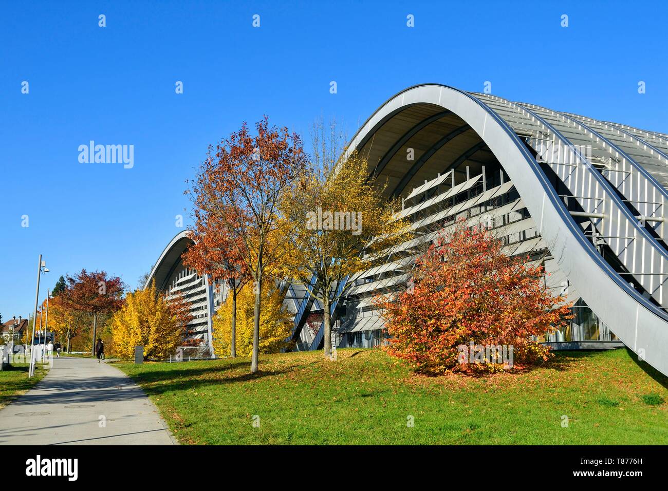 Switzerland, Canton of Berne, Berne, Paul Klee Centre (Zentrum Paul Klee) by architect Renzo Piano Stock Photo