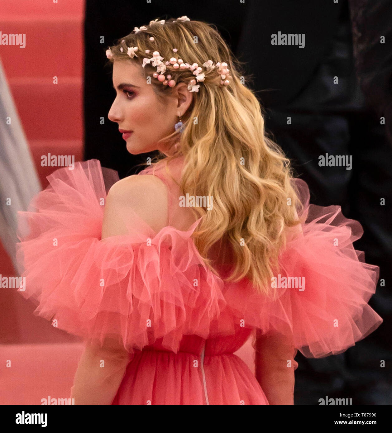 Emma Roberts Pink Dress Met Gala 2019