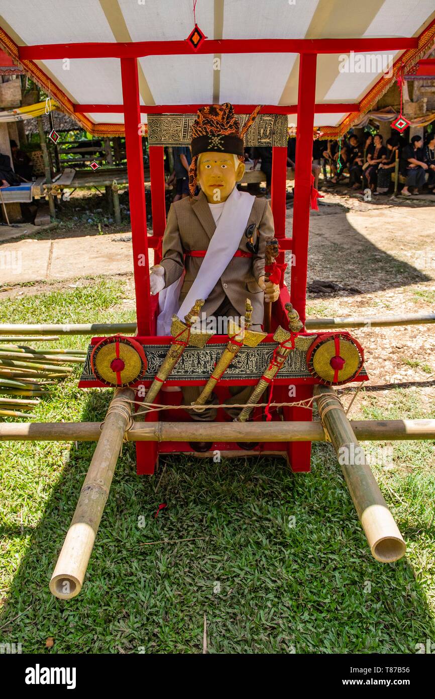 Indonesia, Sulawesi island, Toraja country, Tana Toraja, hearse ...