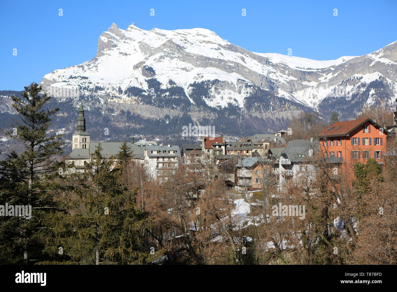 Saint gervais mont blanc hi-res stock photography and images - Alamy