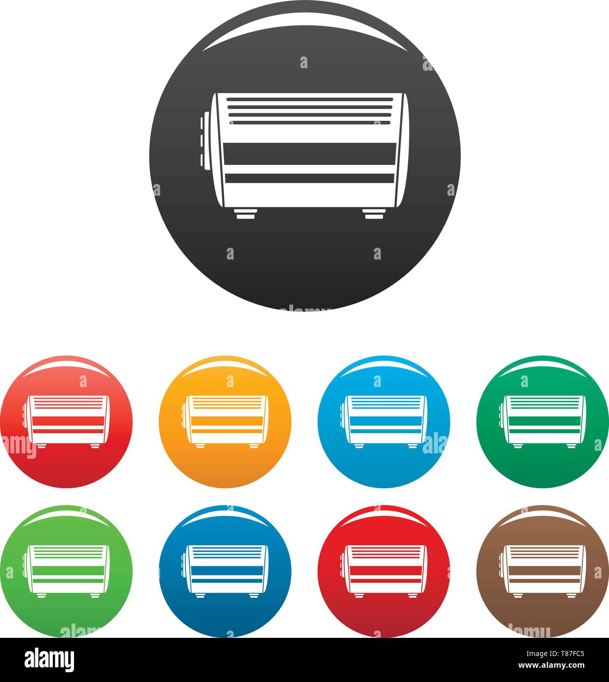 Panel convector Stock Vector Images - Alamy