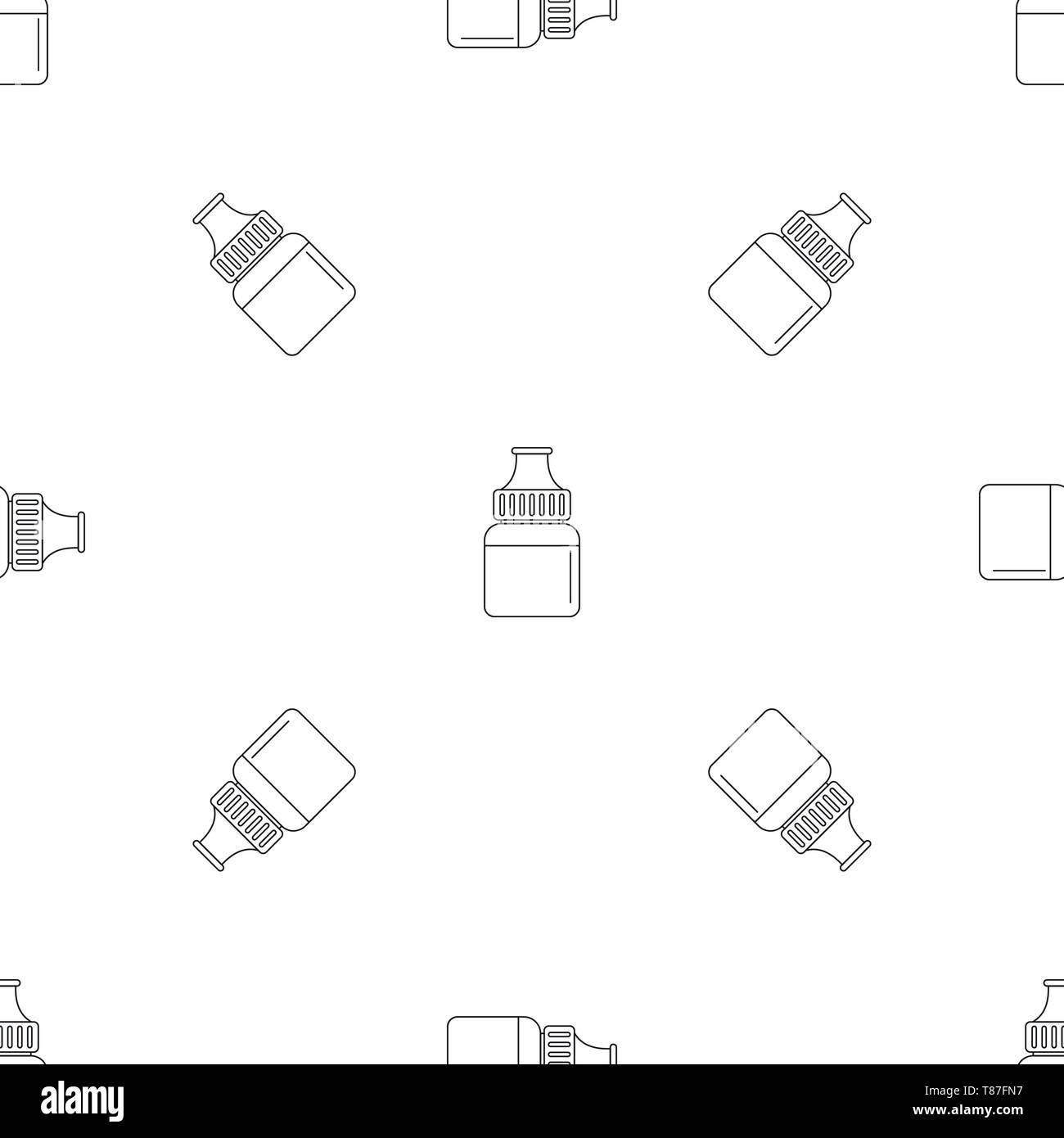 Fruit vape liquid pattern seamless vector repeat geometric for any web design Stock Vector