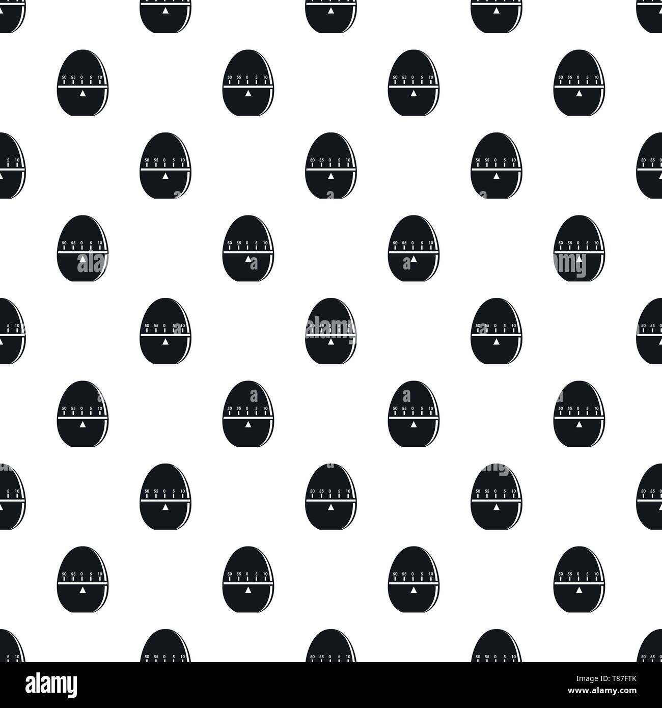 Modern stopwatch pattern seamless vector repeat geometric for any web design Stock Vector