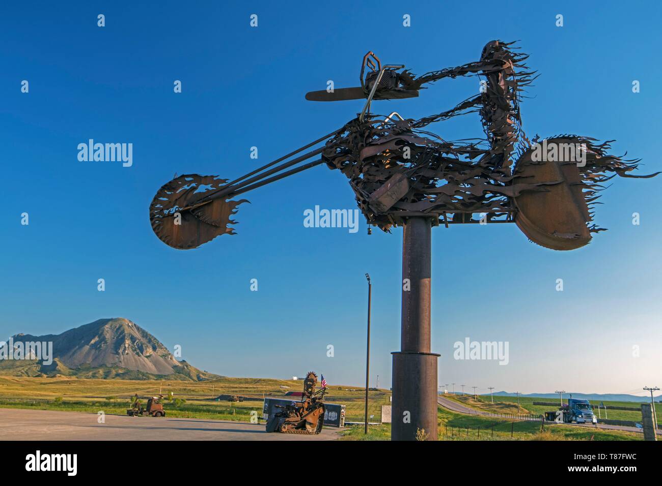 United States, South Dakota, Sturgis, the Full Throttle Saloon is the