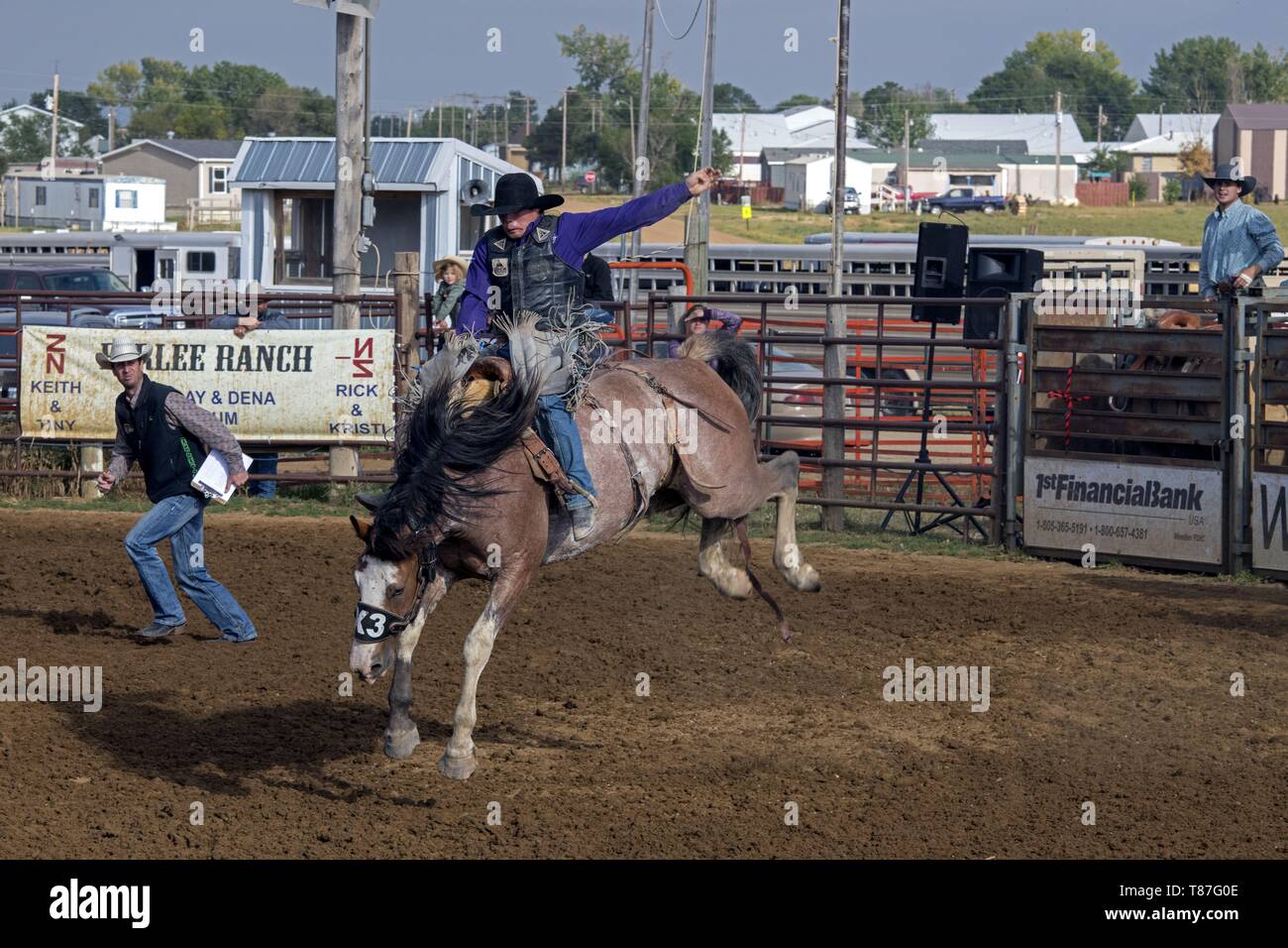 Sd Rodeo United States, South Dakota, Dupree, rodeo Stock Photo - Alamy