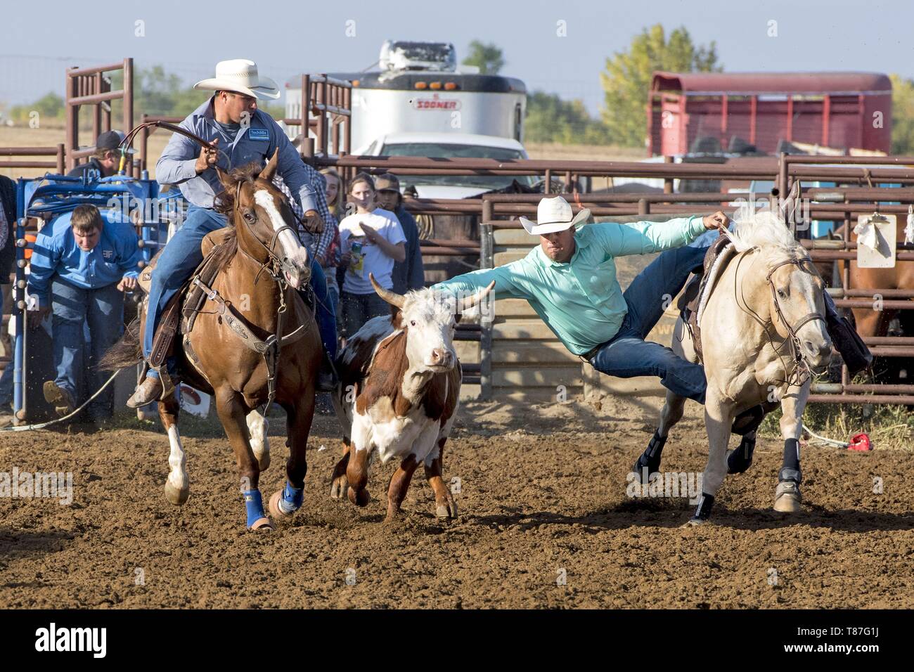 United States, South Dakota, Dupree, rodeo Stock Photo Alamy