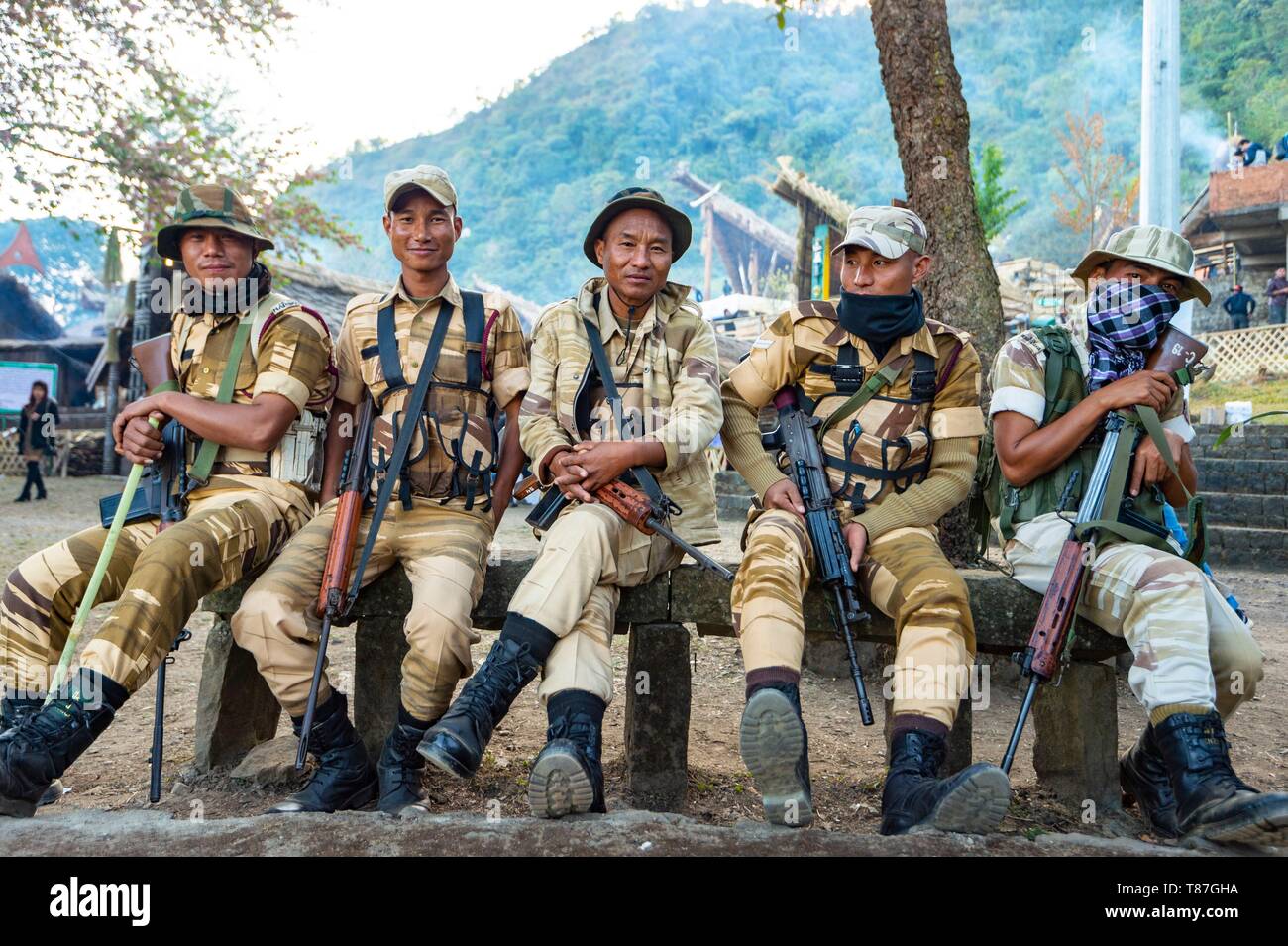 Naga regiment hi-res stock photography and images - Alamy