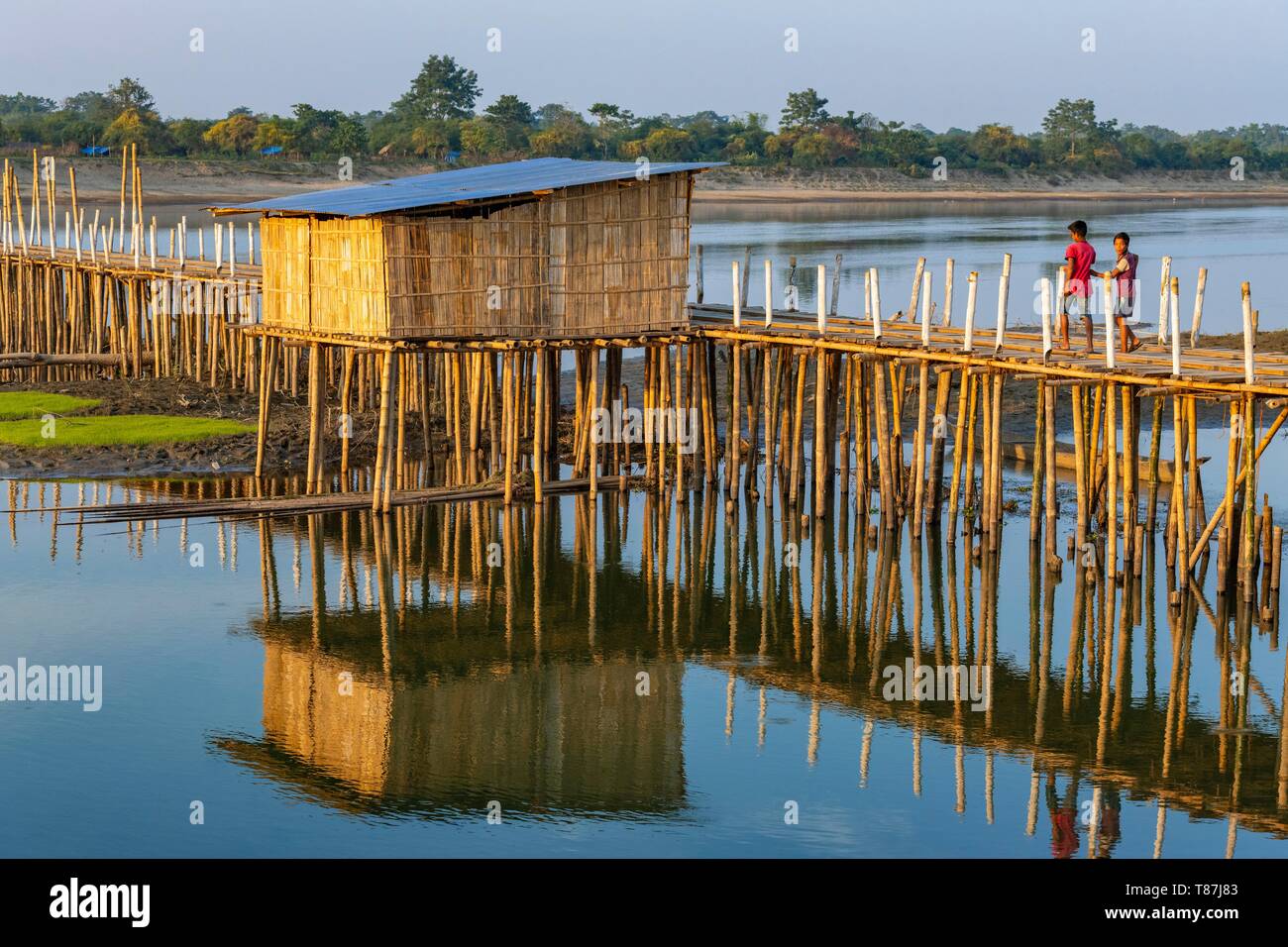 India, Assam, Majuli island on the Brahmapoutre river Stock Photo - Alamy