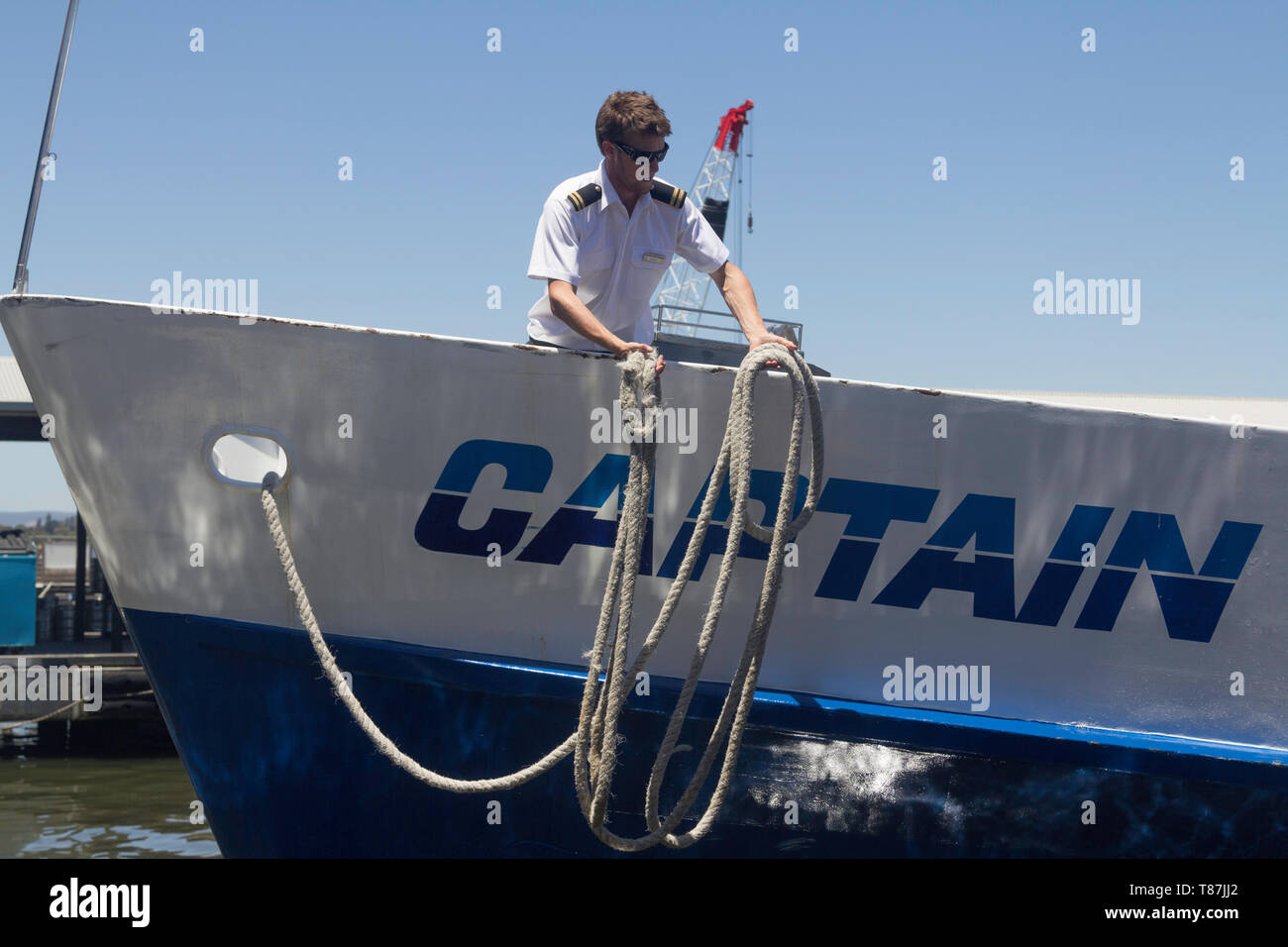Perth, Western Australia, Australia 21/01//2013 Captain Cook Cruises