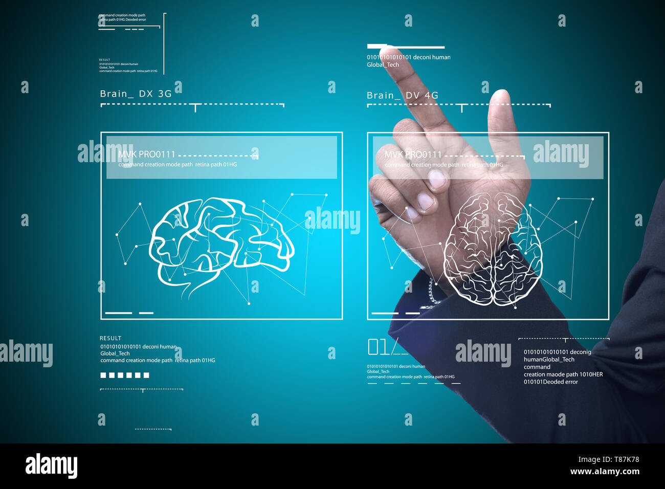 Brain computer interface lab hi-res stock photography and images - Alamy