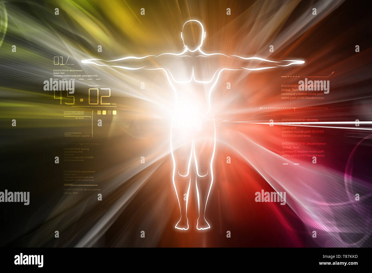 Human body Stock Photo