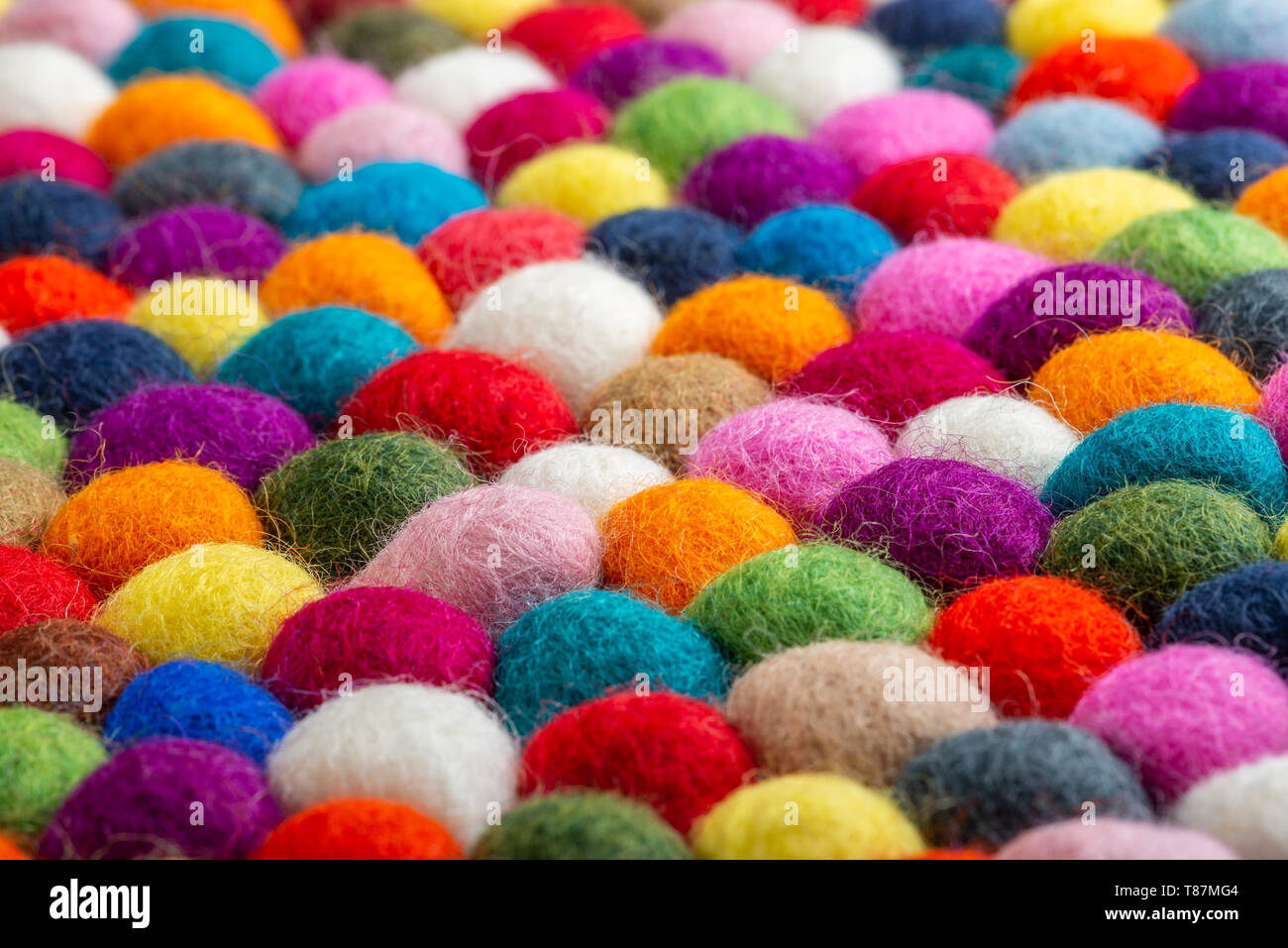 Red felt rug hi-res stock photography and images - Alamy